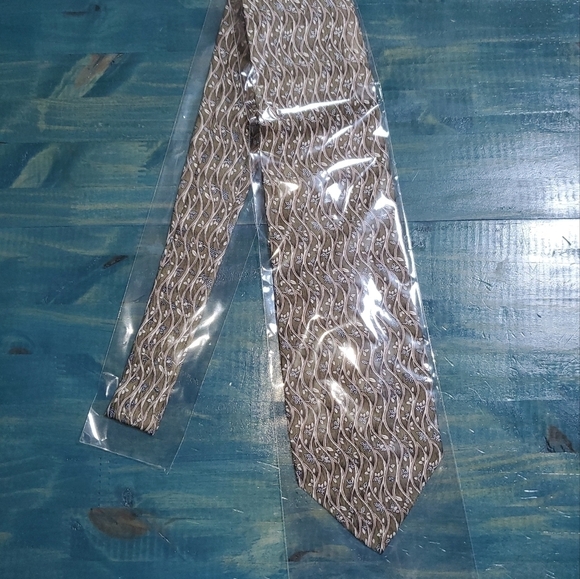 COCKTAIL COLLECTION Tiny flower/leaf pattern tie NEW - Picture 2 of 6